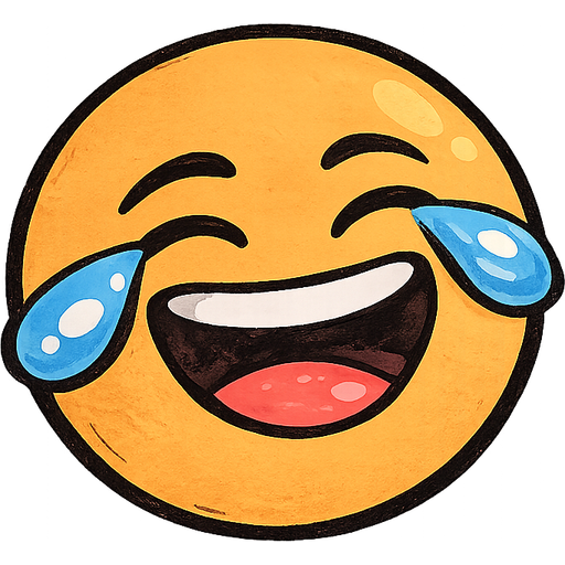 Epic Fail Laughing reaction emoji