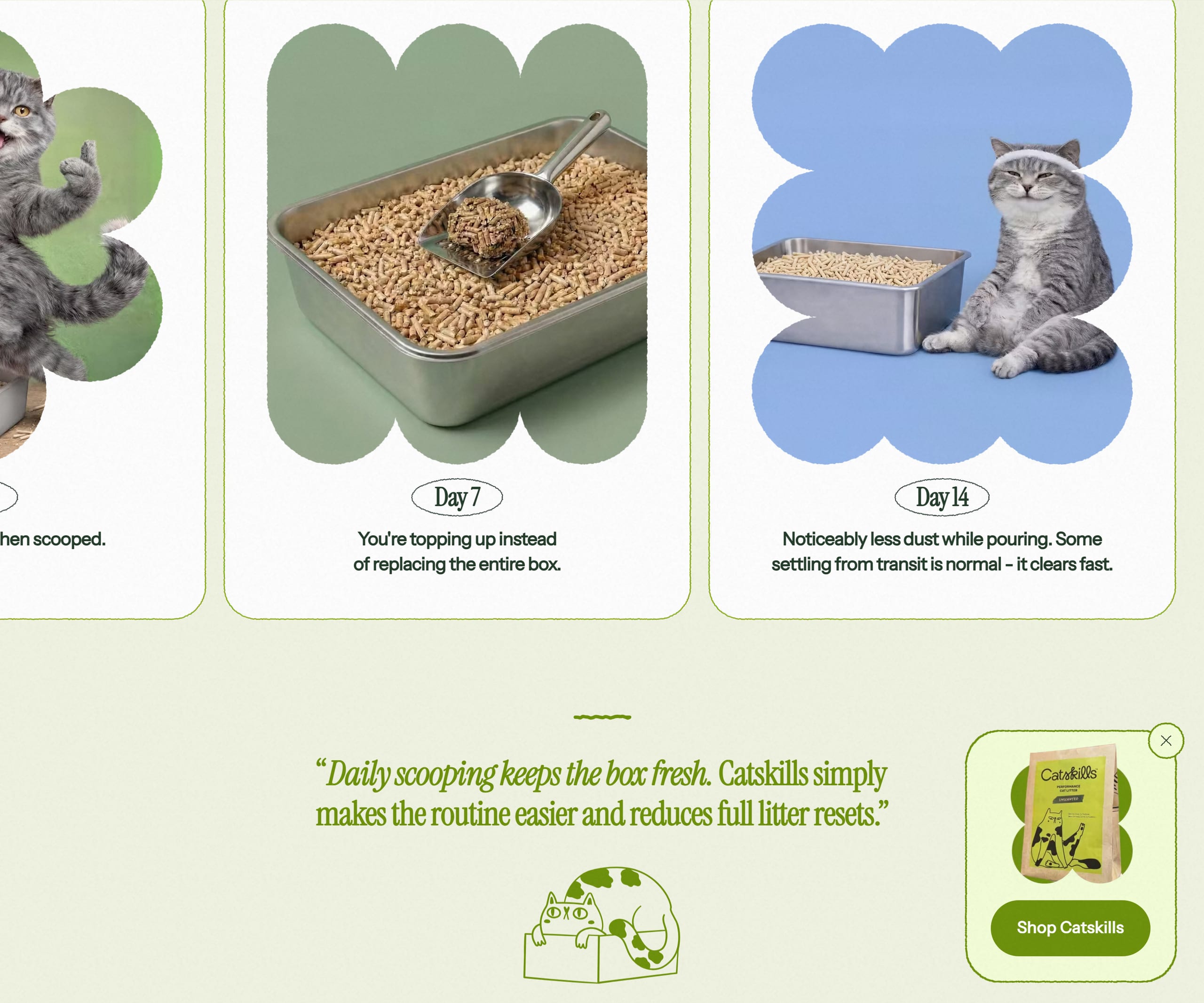 Catskills, section 5 of the page as it renders