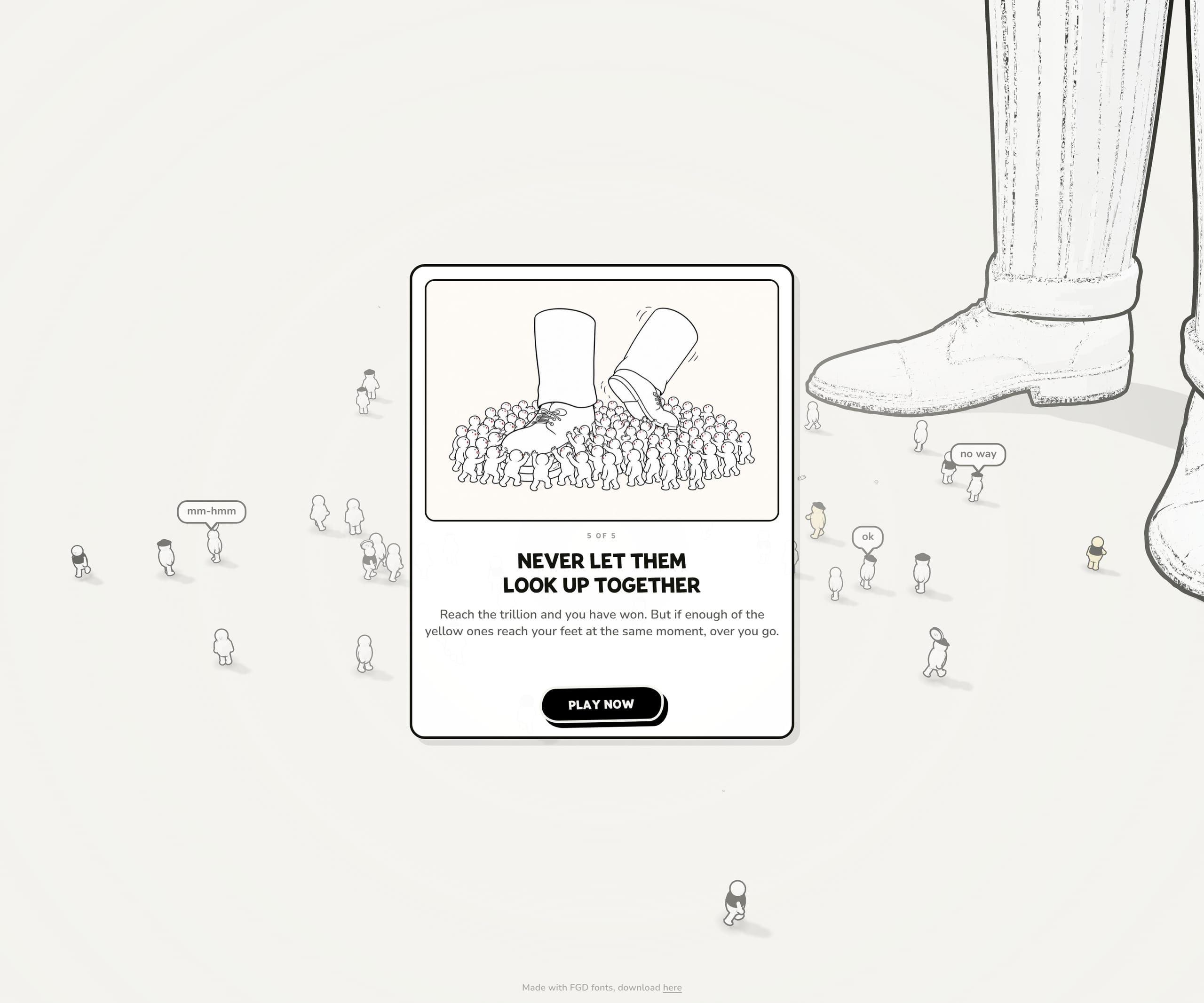 Don't Look Up, section 2 of the page as it renders
