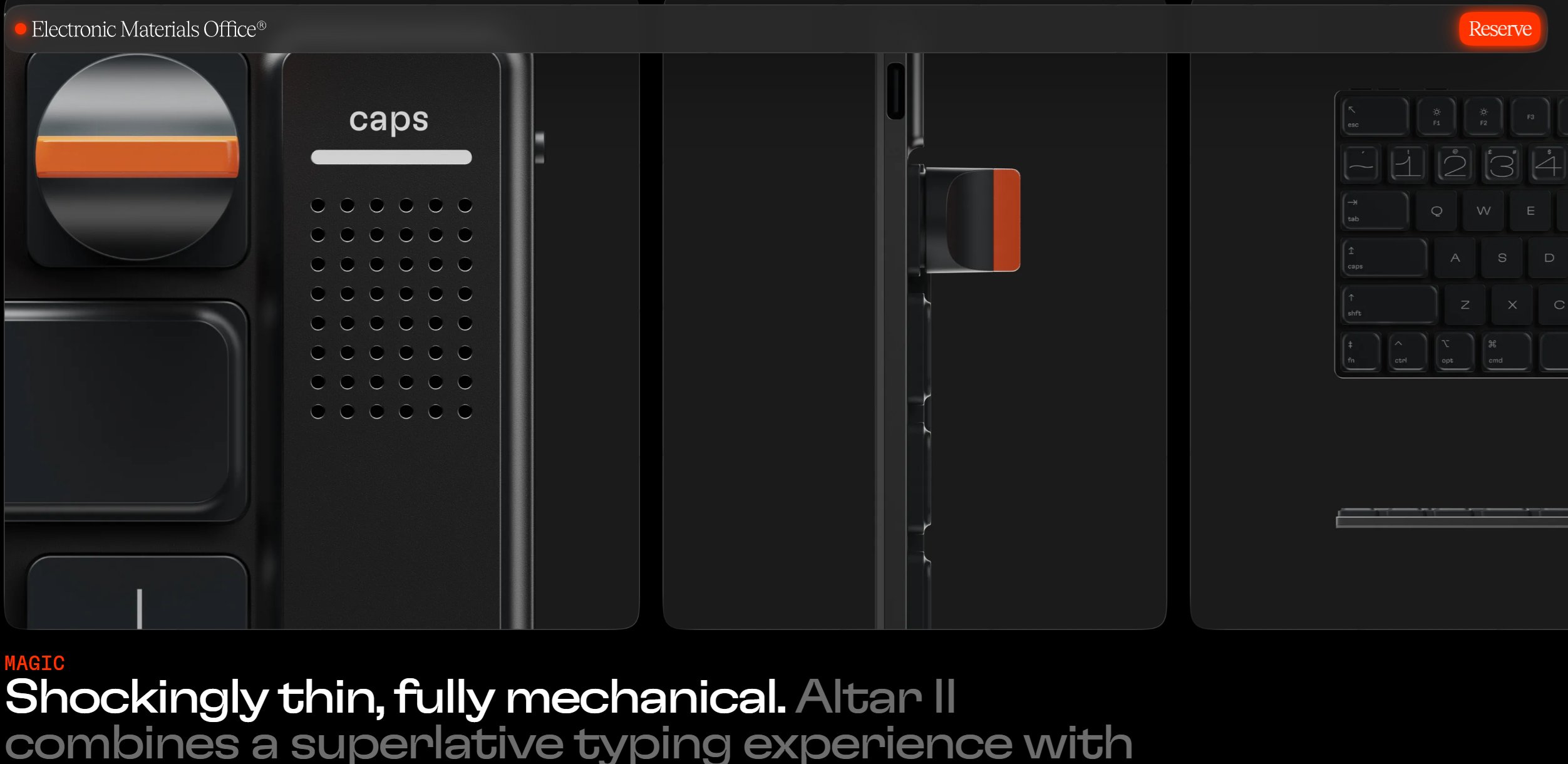 Electronic Materials Office, section 2 of the page as it renders